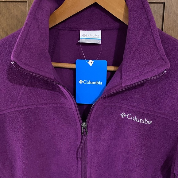 NWT Columbia Long Sleeve Full Zip Fleece Jacket Size Large - Picture 7 of 13
